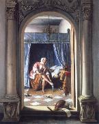 Jan Steen The toilet china oil painting artist